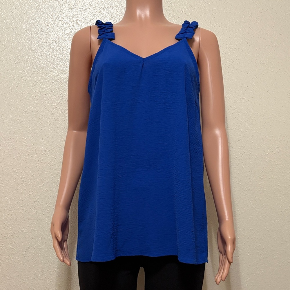 Chic Royal Blue Women's Camisole Top